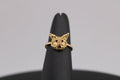 14K Yellow Gold Ruby Fox Ring