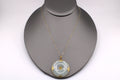 14k Yellow Gold Jade Necklace
