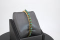 14kt Yellow Gold Turquiose Bangle Bracelet