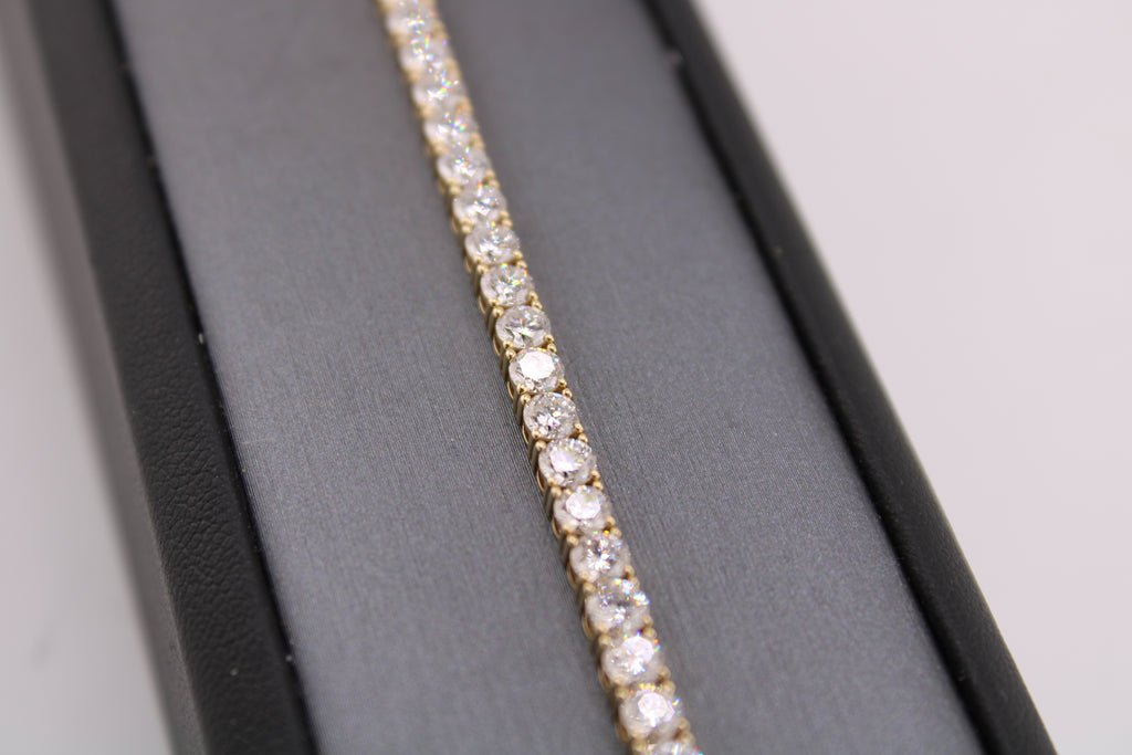 14kt Yellow Gold Lab Diamond Fashion Bracelet