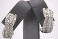 18k White Gold Natural Diamond Earrings