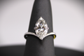14kt White Gold Lab Diamond Ring