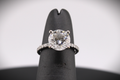 14k White Gold Lab Grown Diamond Engagment Ring
