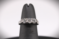 10k White Gold Natural Diamond Ring